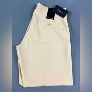J.Lindeberg Golf Pants Khaki M Ellott Micro Stretch 38 x 32 Khaki Polyester